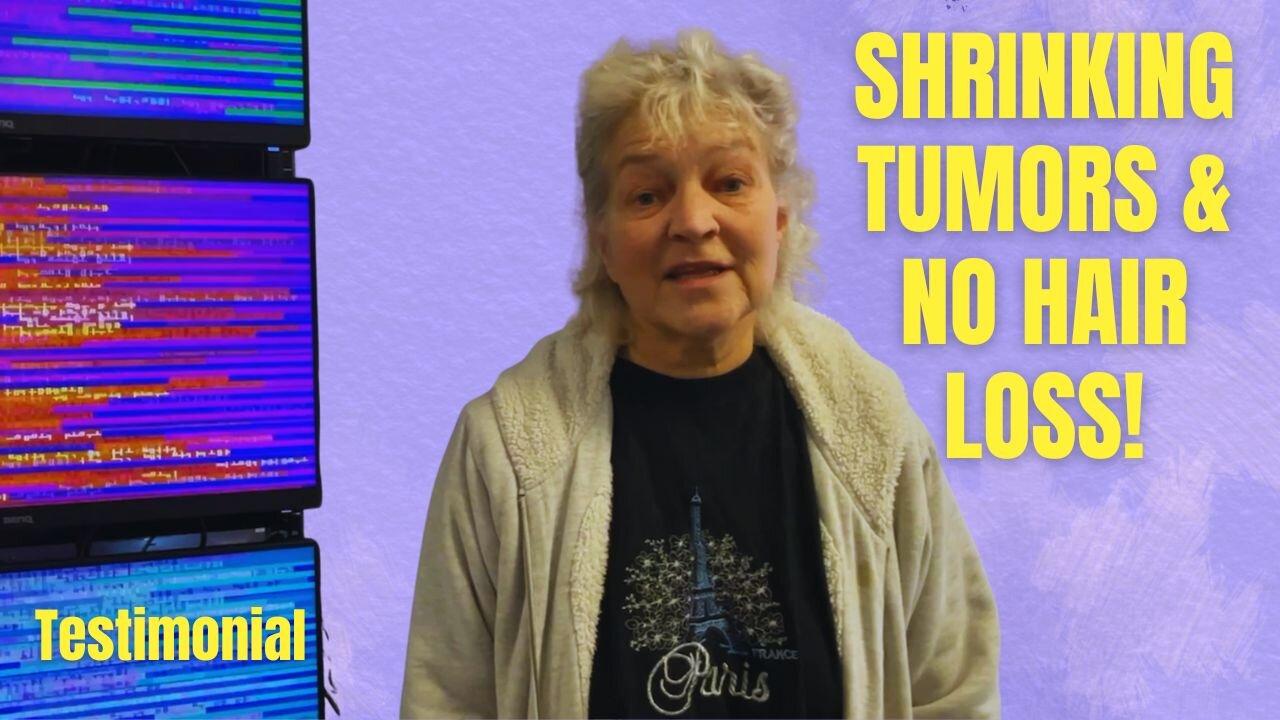 Cancer tumor going away without hair loss! One News Page VIDEO