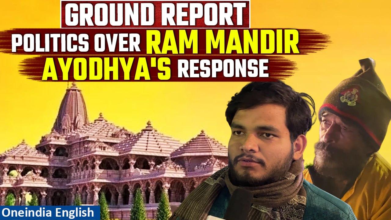 #Watch | Ayodhya Ground Report: Locals Refute Claims of Ram Mandir Being Politicized | Oneindia News