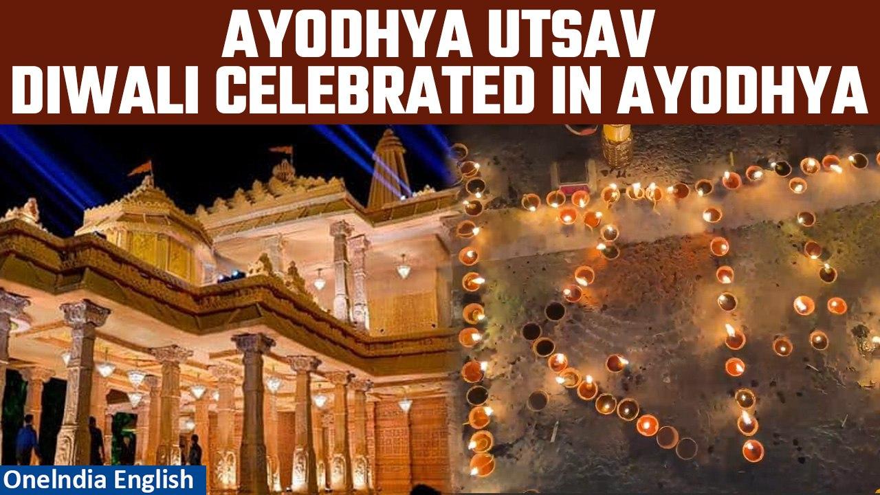 Ram Mandir Inauguration: Devotees in Ayodhya celebrate Diwali | Ground report | Oneindia News