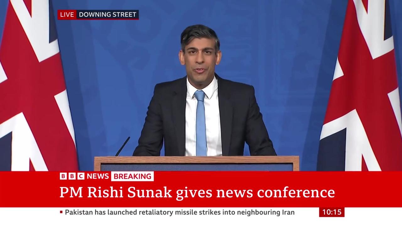 Uk PM Rishi Sunak "It's now time for the Lords to pass this [Rwanda] bill too"