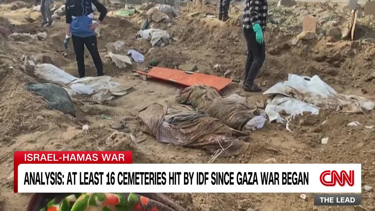 CNN witnessed first-hand results of Israel's bulldozing of graveyards in Gaza