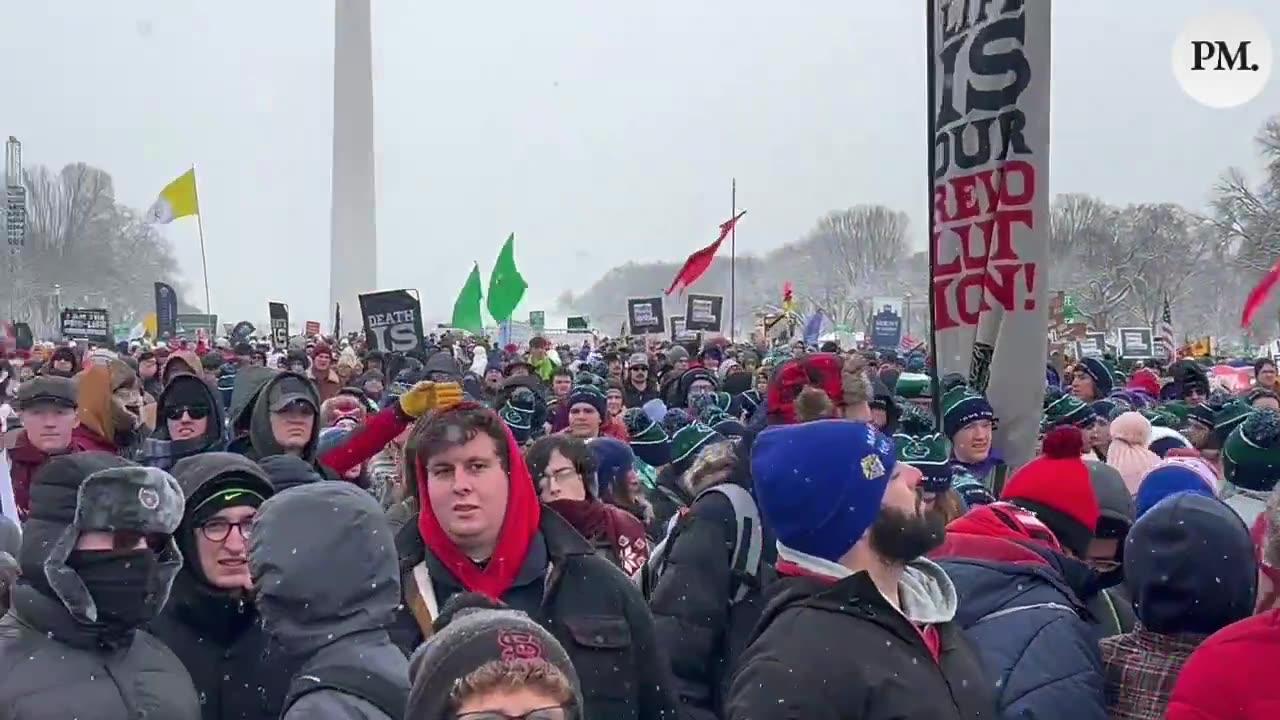Thousands Come Out To Show Their Support For DC's March For Life Rally