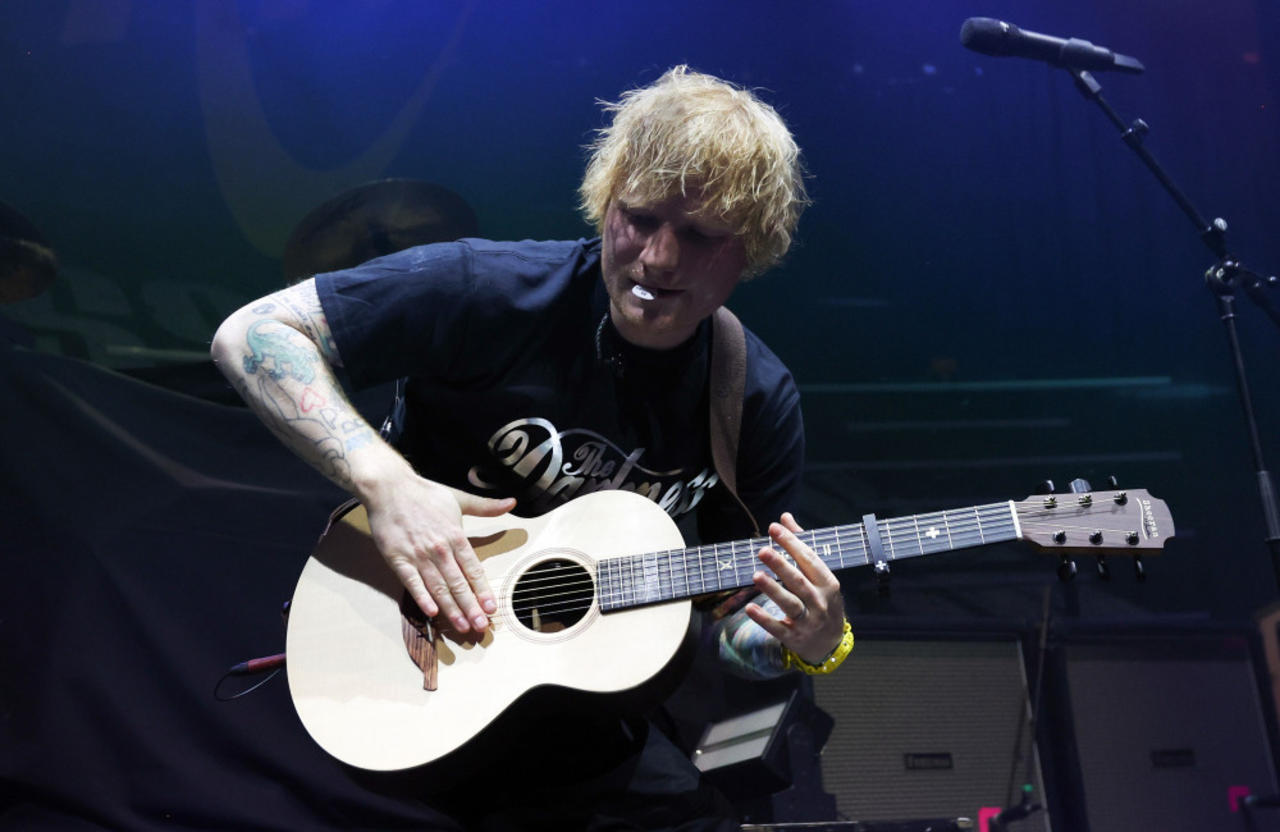 Ed Sheeran and Calum Scott have struck up a bromance on tour