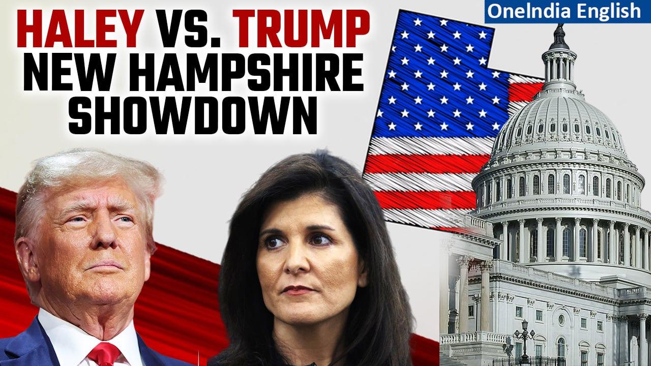 U.S. News: Haley vs. Trump Showdown, Final Sprint in New Hampshire | Oneindia News