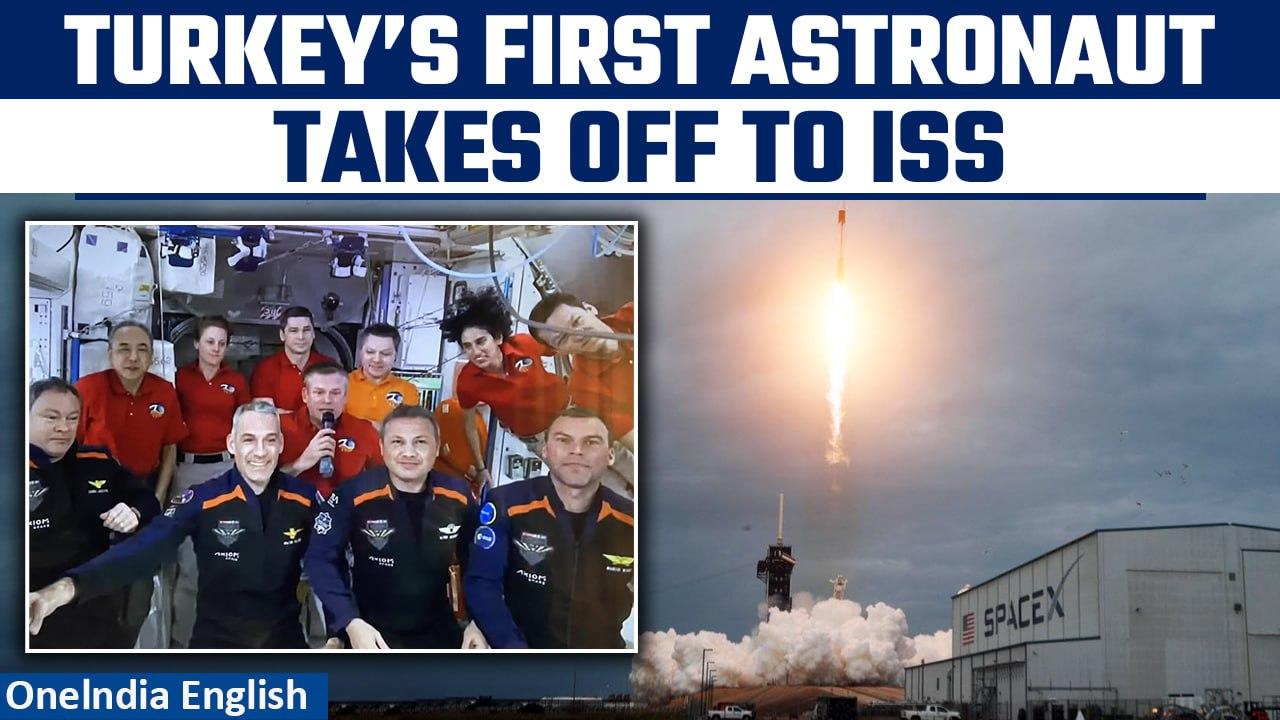 Turkey’s first astronaut launched on flight to International Space Station | Oneindia News