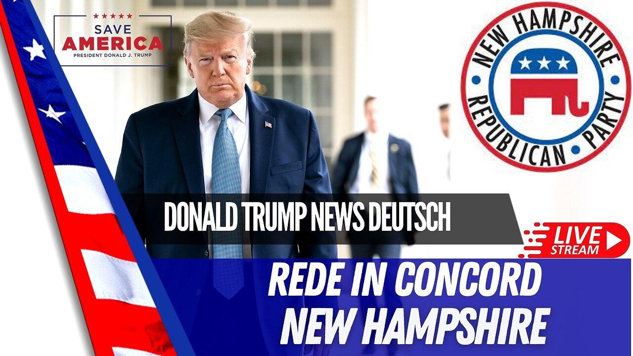 Trump LIVE from Concord, New Hampshire