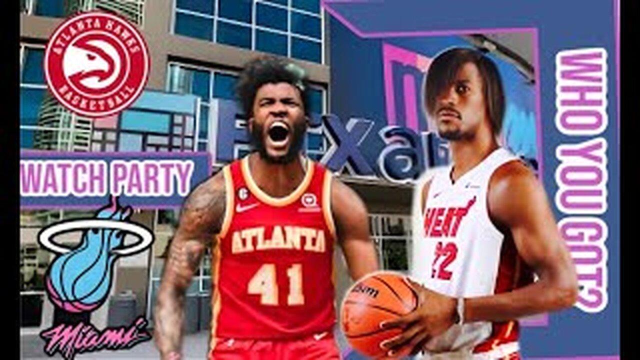 Atlanta Hawks vs Miami Heat | Play by Play/Live Watch Party Stream | NBA 2023 Game 41