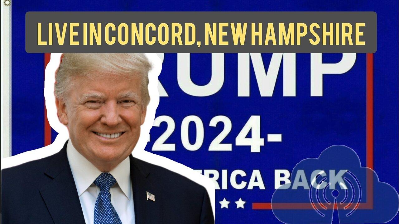 Trump Live in Concord, New Hampshire | 1/19/24 | Your News Now (YNN)