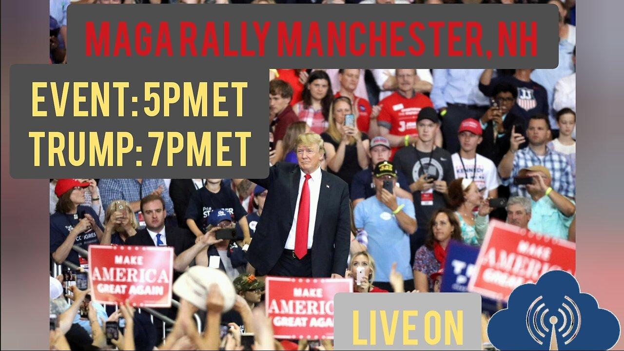 TRUMP MAGA RALLY Live in Manchester, NH | 1/20/24 | Your News Now (YNN)