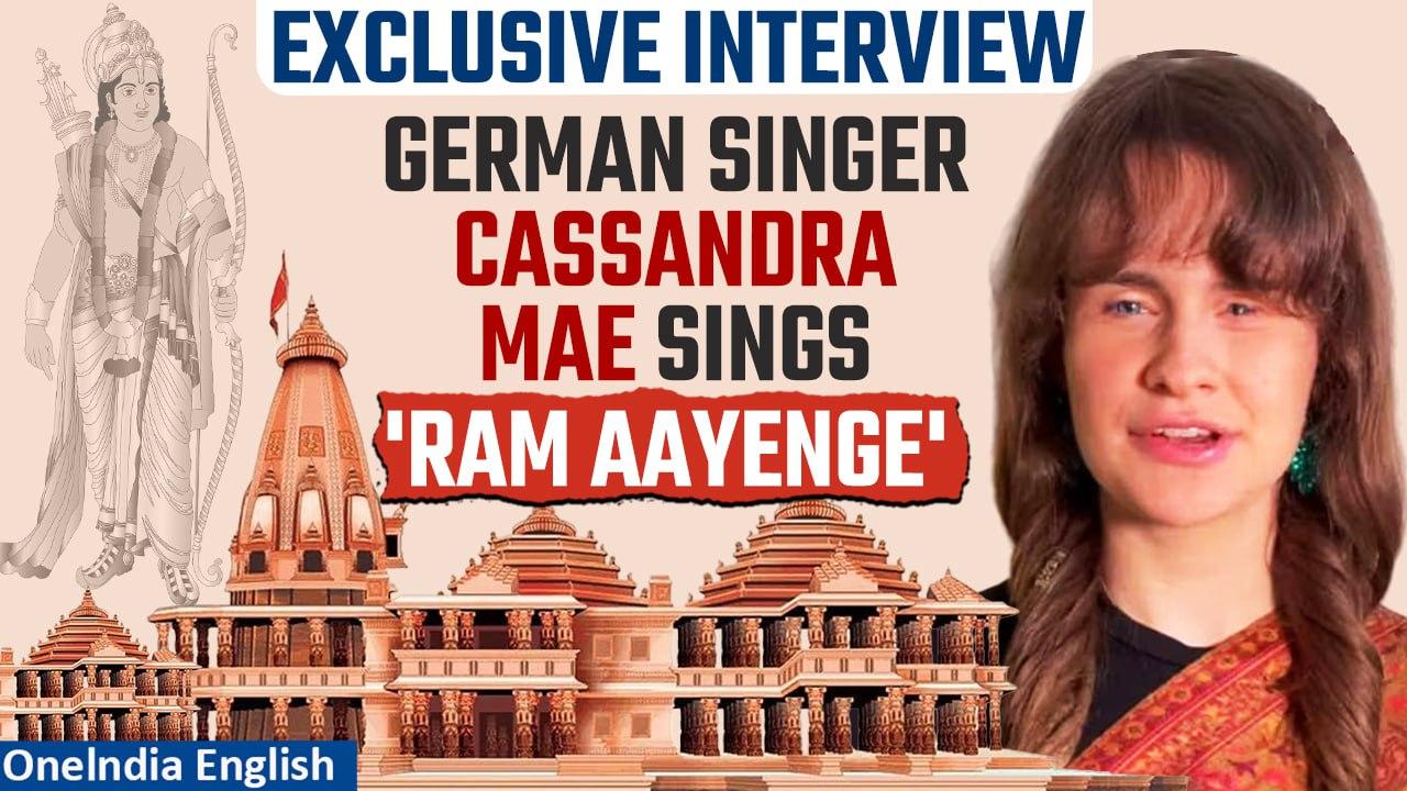 Ram Mandir Consecration: Exclusive Interview with Viral German Singer Cassandra Mae Spittmann