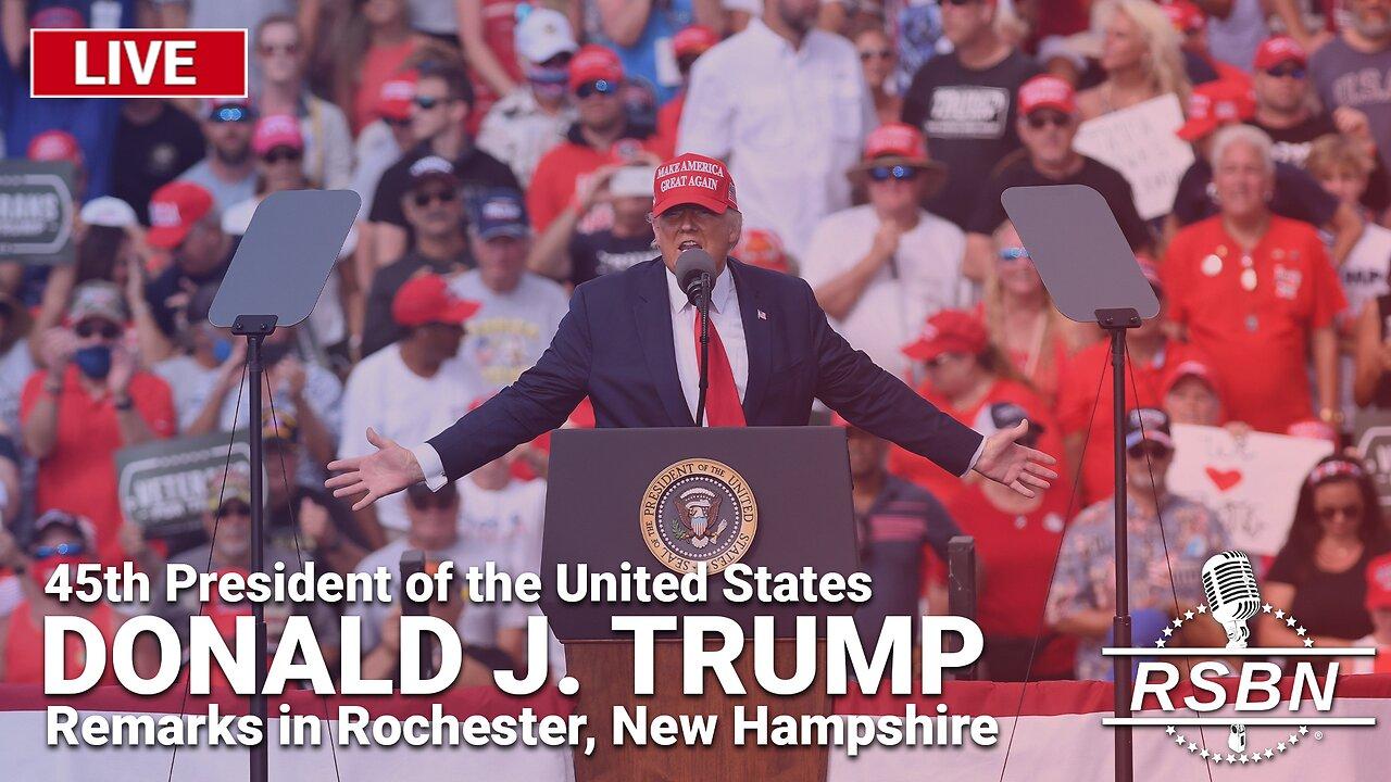 LIVE: President Trump to Deliver Remarks in Rochester, New Hampshire - 1/21/24