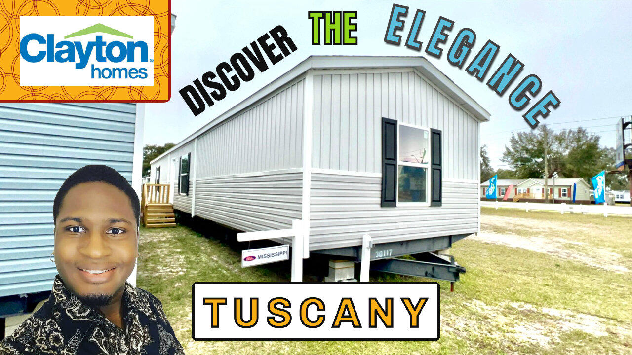 DISCOVER THE ELEGANCE TUSCANY BY Clayton Homes | 2 BED 2 BATH FULL TOUR | DIVINE MOBILE HOME CENTRAL