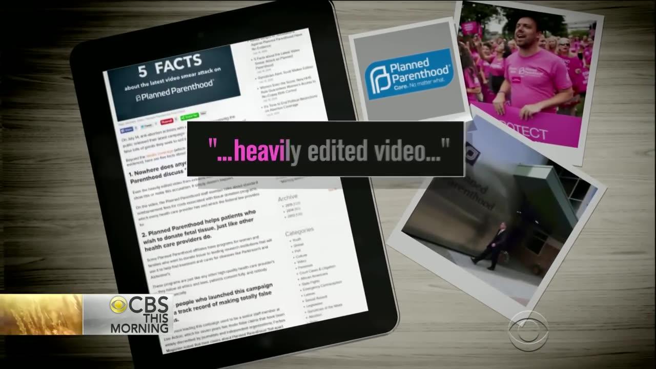 Undercover video claims Planned Parenthood sells fetal organs
