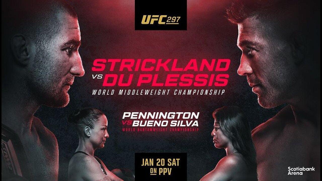 Live Reaction to UFC 297: Strickland vs. du Plessis