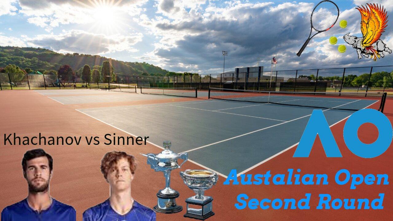 Karen Khachanov vs Jannik Sinner Australian Open 4th round match