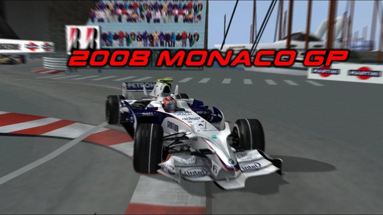F1 Challenge 2008 - Monaco GP [Back to Front]