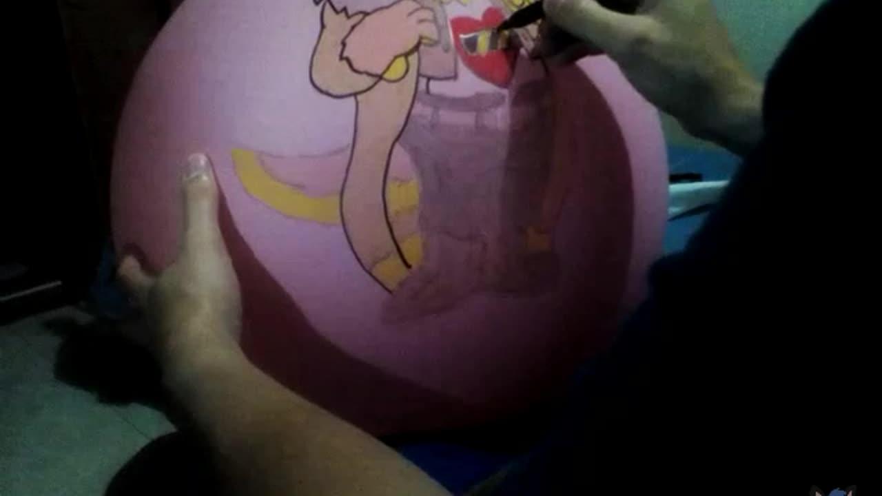 Oogami Pink Balloon Art