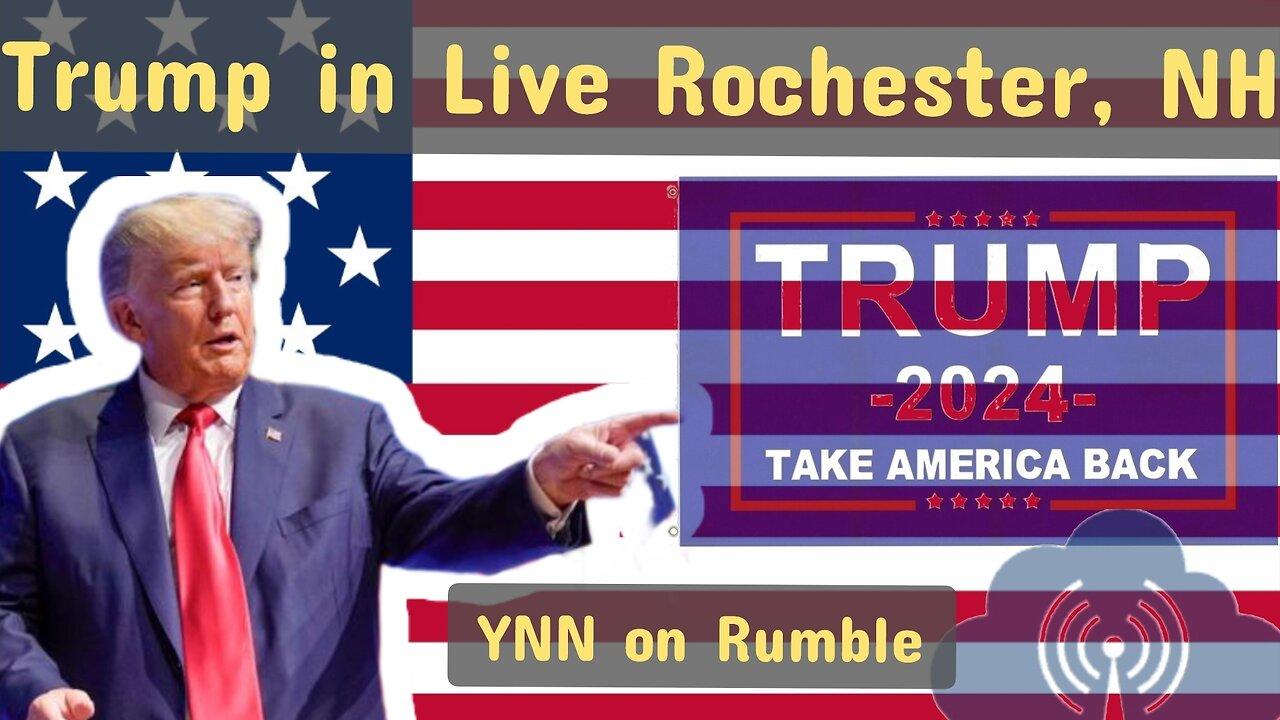 Live Trump in Rochester, NH 1/21/24 | Your News Now (YNN)