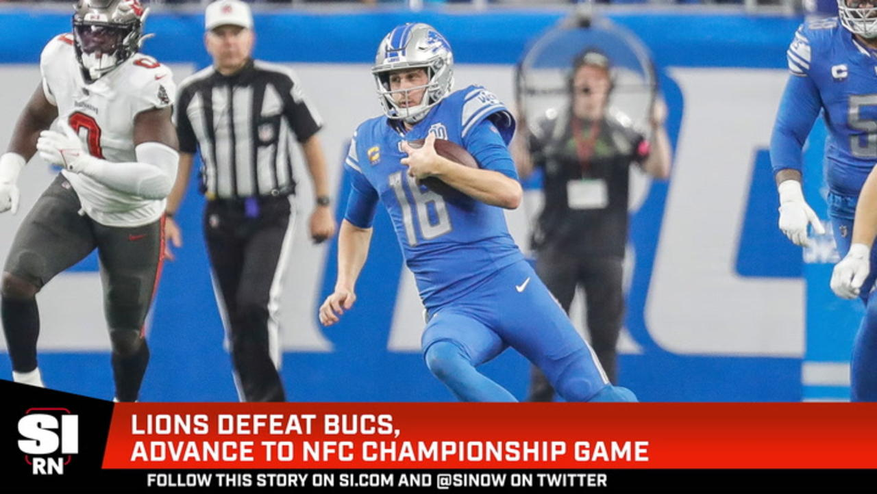 Lions Defeat Bucs, Advance to NFC Championship Game