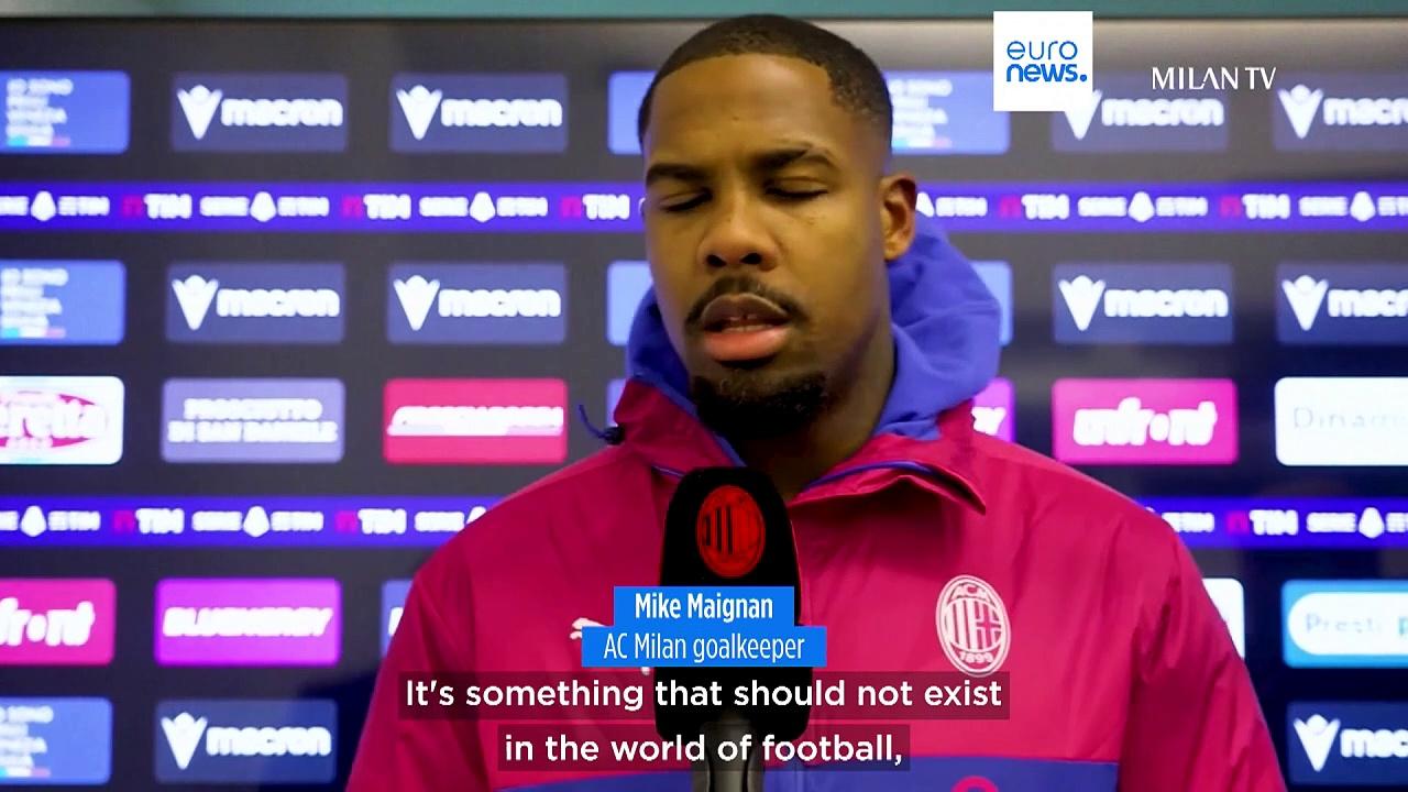 Milan keeper calls for end to racist abuse in football