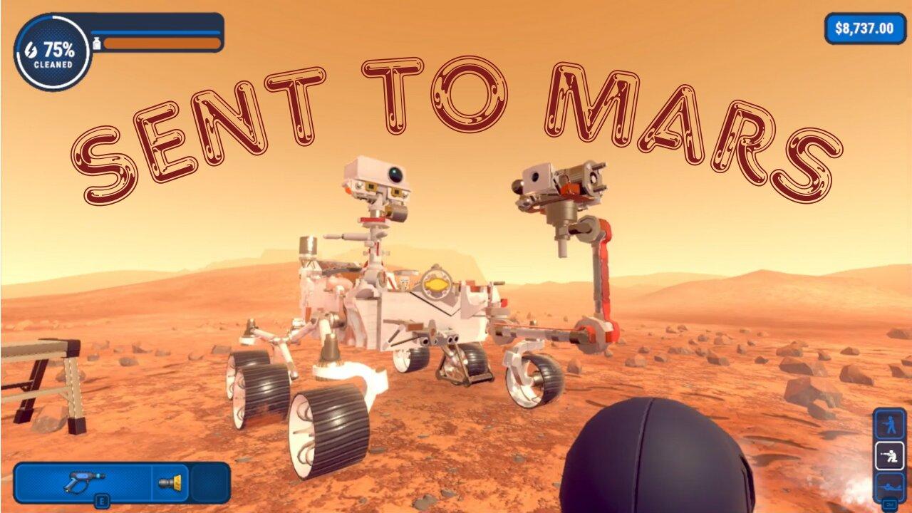 ASTRO-NUTS! Power Wash Simulator, Bonus Map 1, Mars Rover