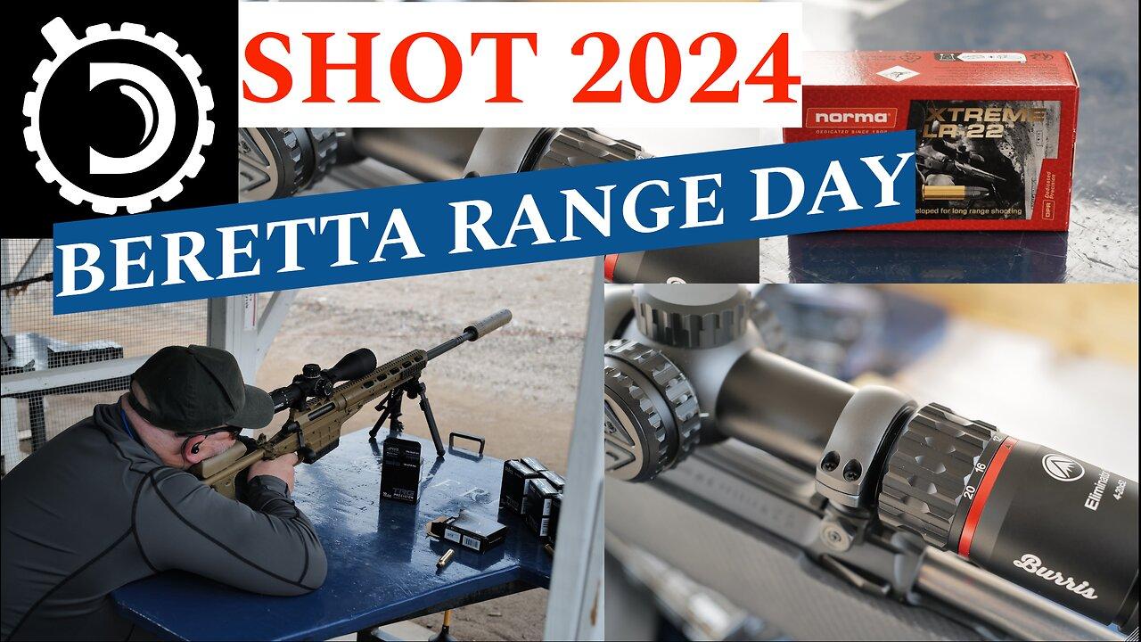 SHOT 2024 Beretta Range Day - One News Page VIDEO
