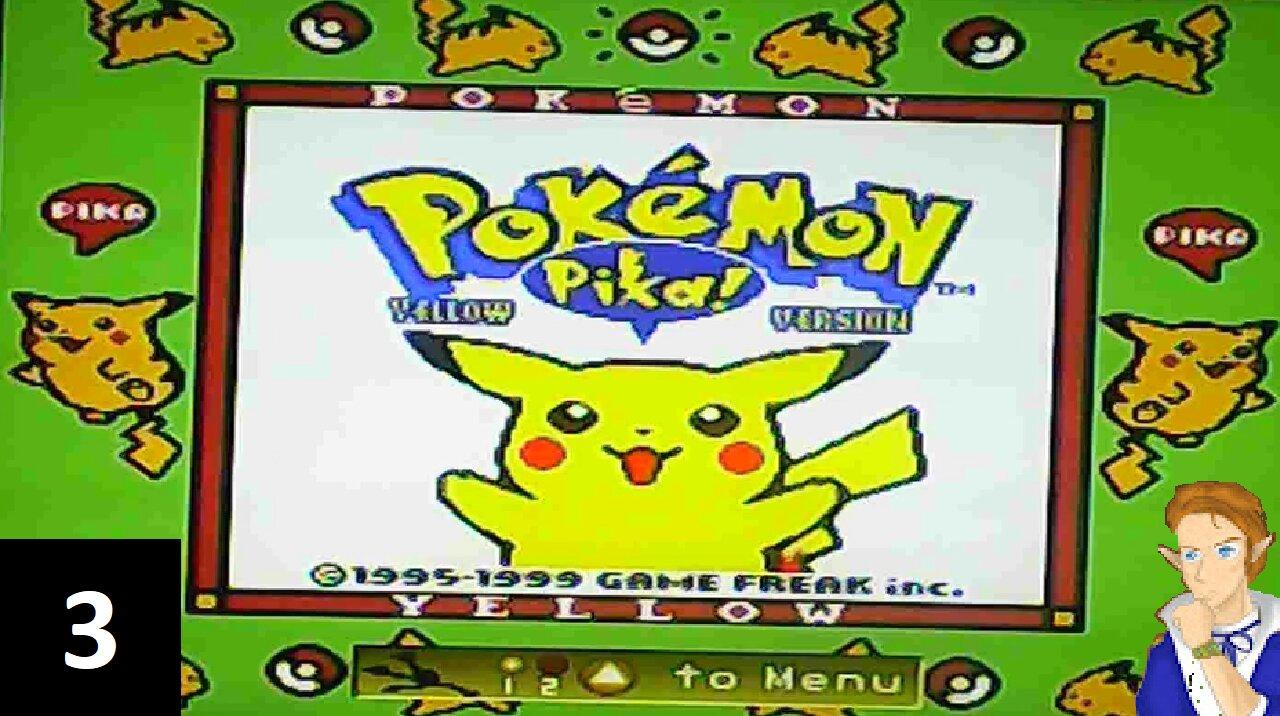 Let's Play Pokemon Yellow Ep 3 Nugget One News Page VIDEO