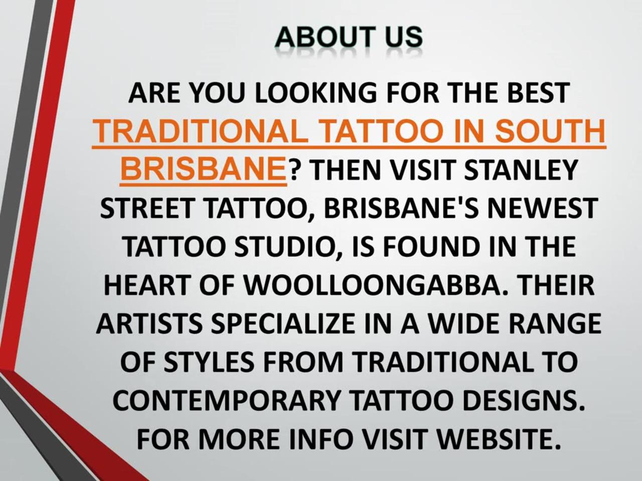 Best Traditional Tattoo in South Brisbane