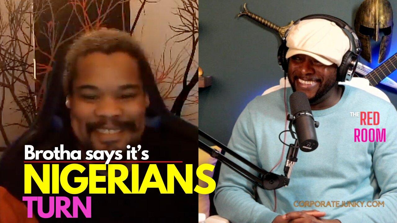 African American brotha talks about love for Nigerians, the divide, pounded yams