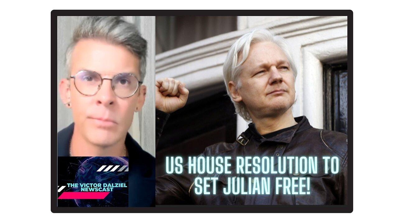 US HOUSE RESOLUTION REQUESTING JULIAN BE FREED!