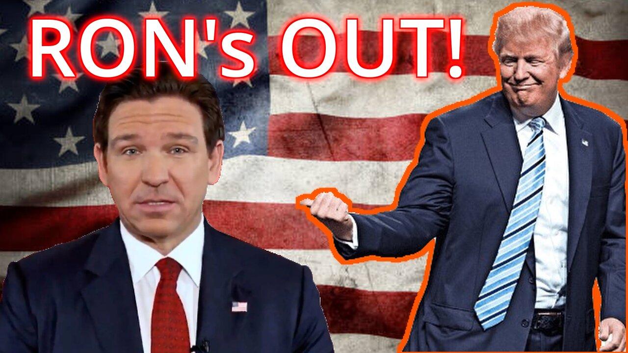 Ron DeSantis is DONE! He endorses Trump and more. THOUGHTCAST. ONLY ON RUMBLE!