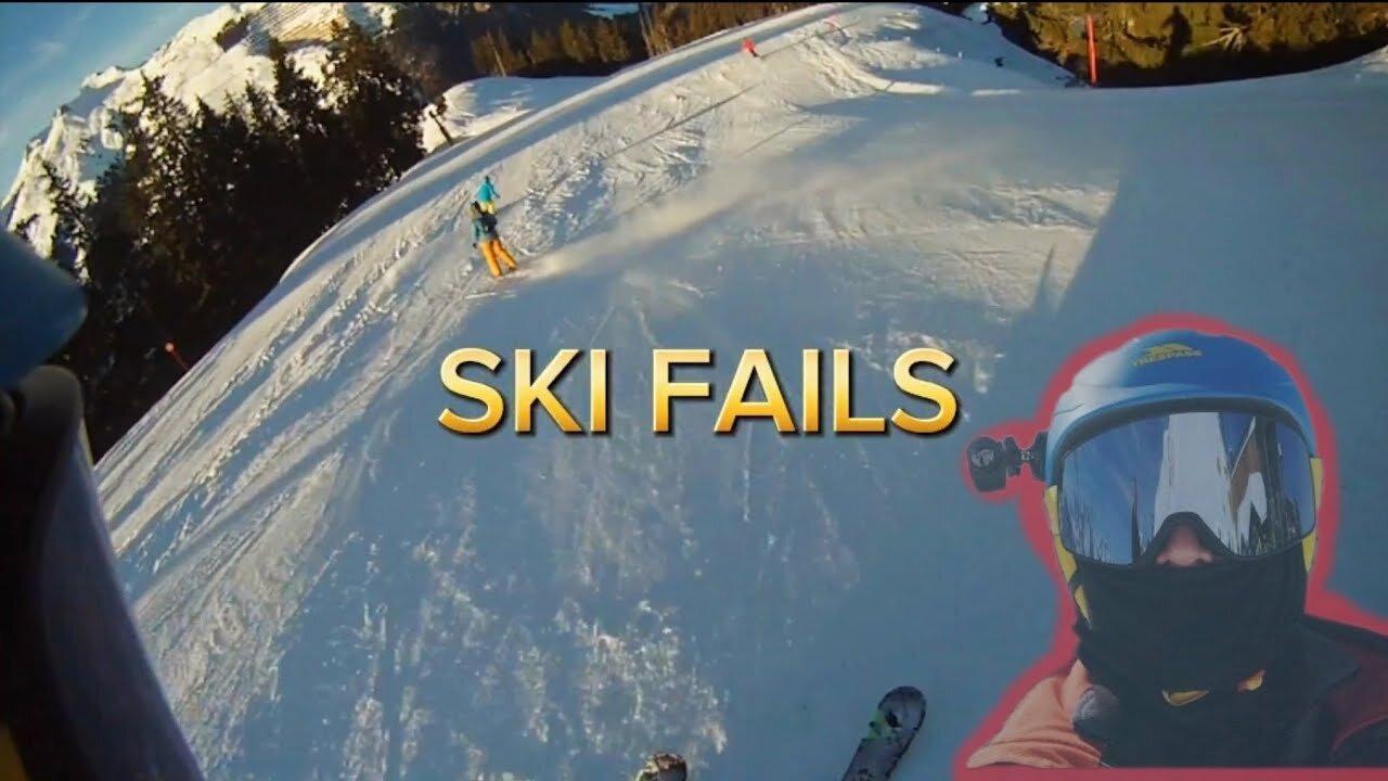 Bad luck skiing SKI FAILS One News Page VIDEO