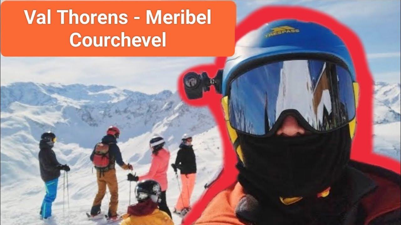 All slopes in one shot - Val Thorens, Meribel and Courchevel