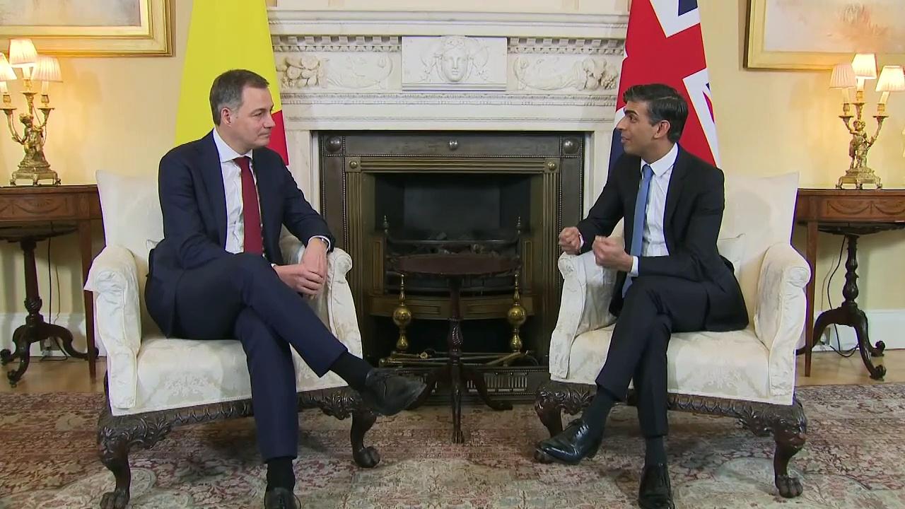 PM welcomes Belgian counterpart to No 10