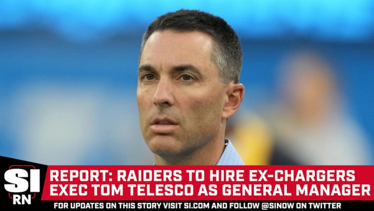 Raiders to Hire Ex-Chargers Executive Tom Telesco as General Manager, per Report