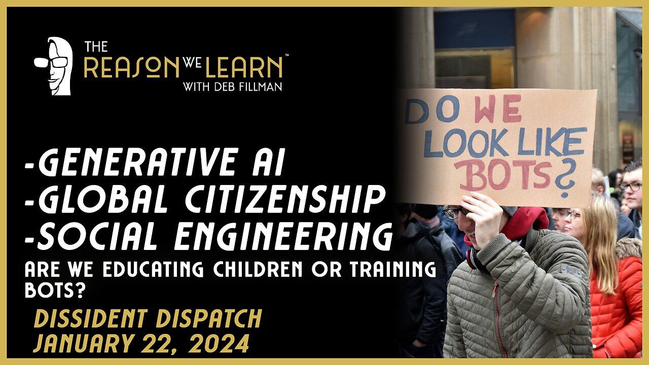 Are We Educating Children or Training Bots?