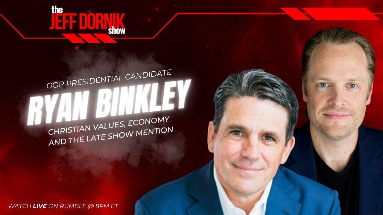 GOP Presidential Candidate Ryan Binkley's Explosive Interview: Christian Values, Economy and The Late Show Mention