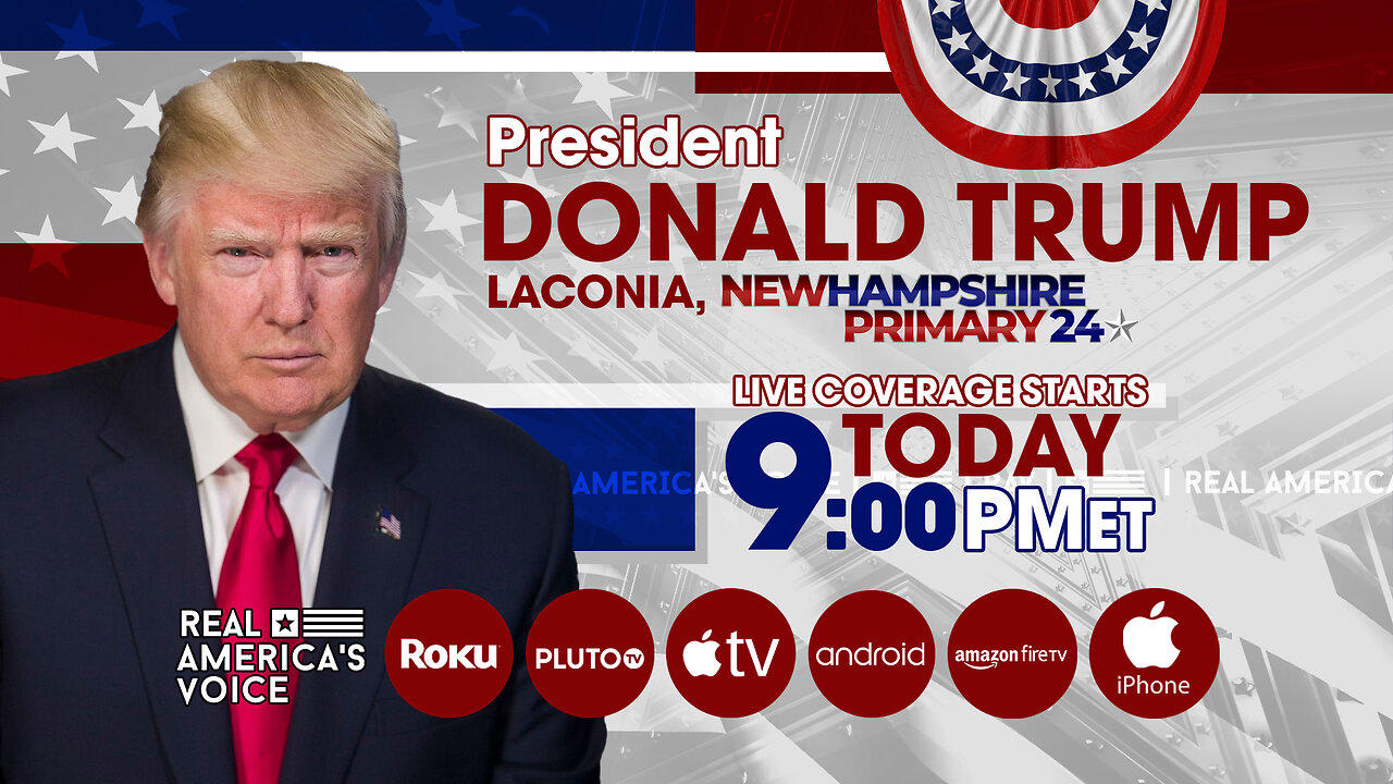 PRESIDENT TRUMP DELIVERS REMARKS IN LACONIA NH