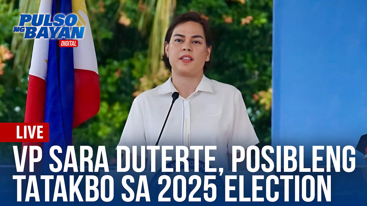 REPLAY | VP Sara Duterte, posibleng tatakbo sa 2025 election | January 23, 2024