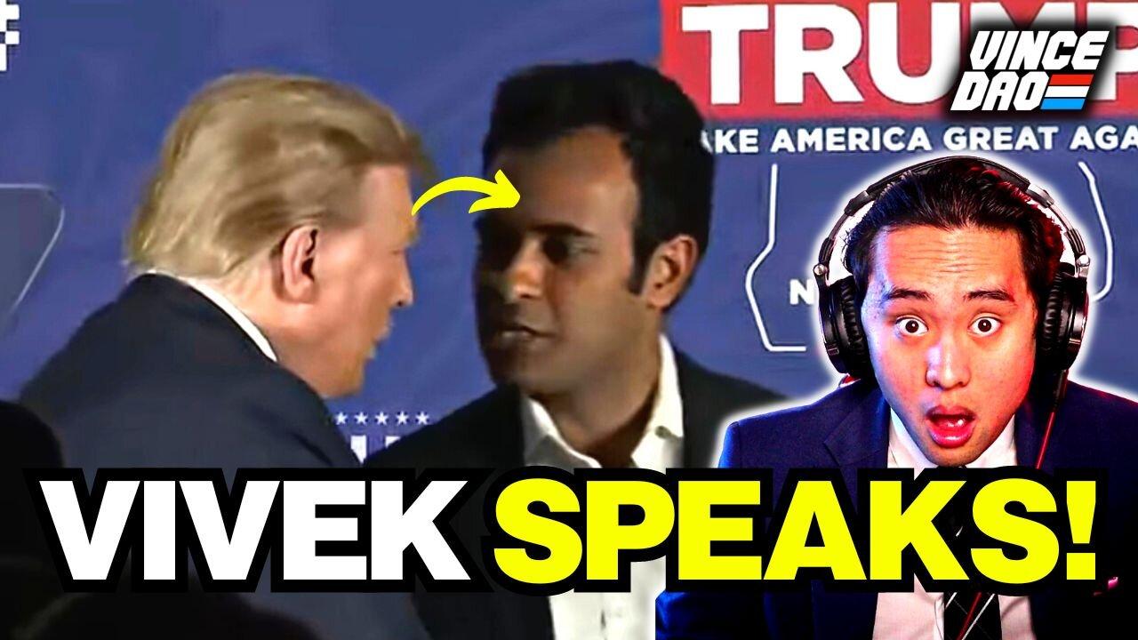 Vivek Ramaswamy RALLIES with Trump in New Hampshire AGAIN! (LIVE REACTION)