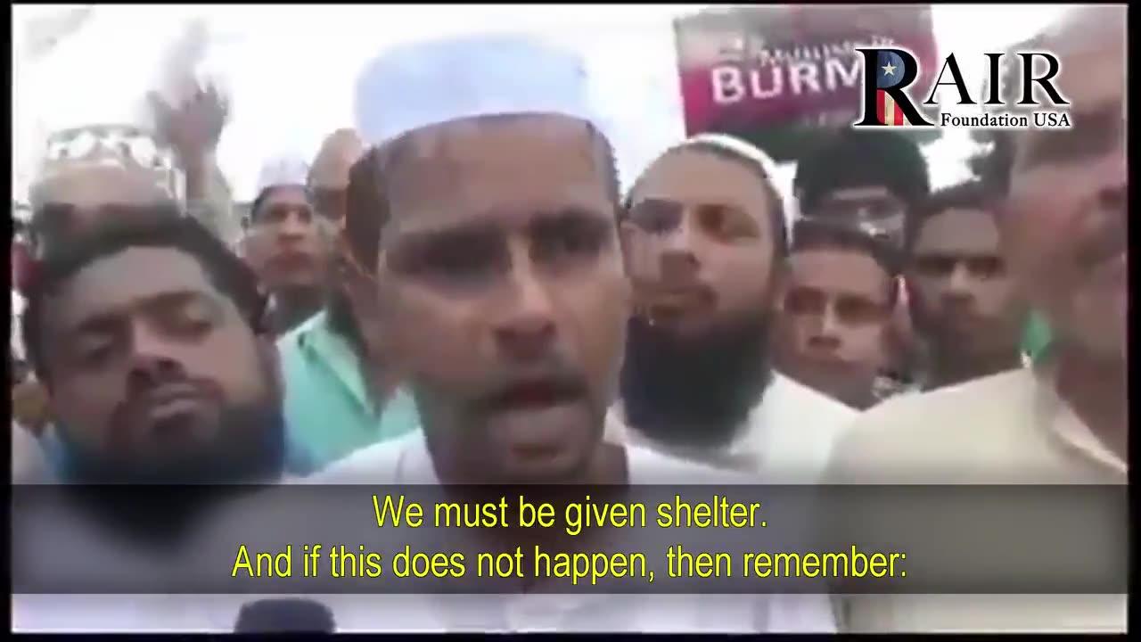 Must Watch: Rohingyas & Indian Muslims Threaten to Kill Hindus and Wipe India off the Map (Video)