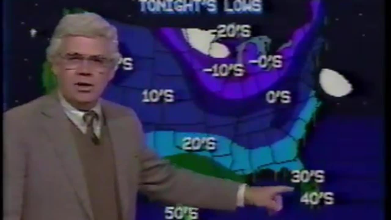 January 23, 1987 - Bob Gregory's Weather Forecast for WTHR Indianapolis