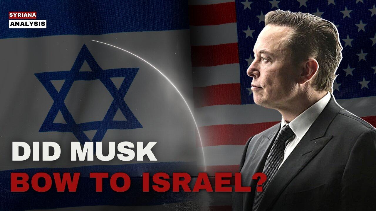 Actions Speak Louder Than Words: Elon Musk Supports Israel?