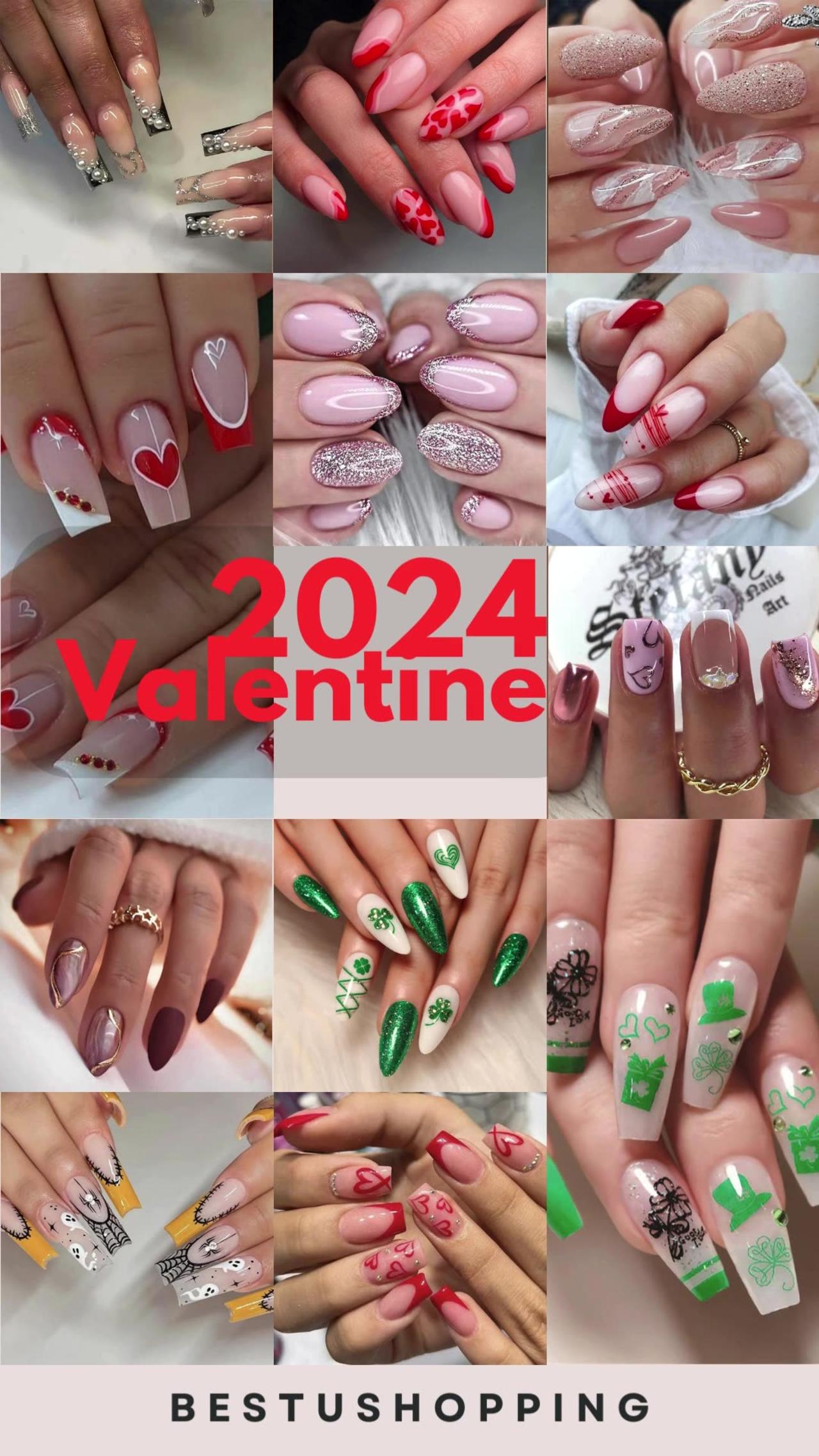Unique Valentine’s Day Nail Ideas 2024 One News Page VIDEO
