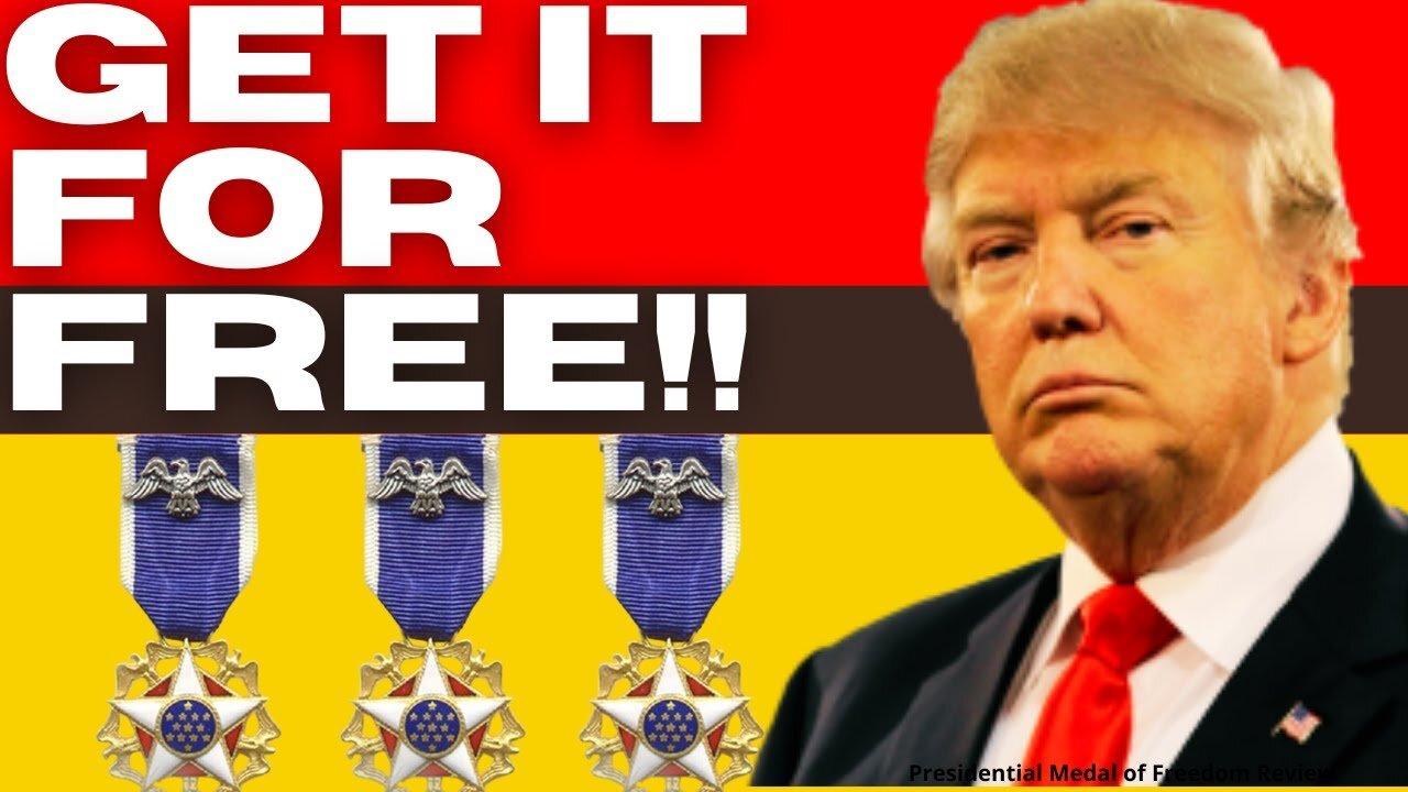 TRUMP PRESIDENTIAL MEDAL OF FREEDOM REVIEW (🚨GET IT FOR FREE!!🚨) - PRESIDENTIAL MEDAL OF FREEDOM BUY