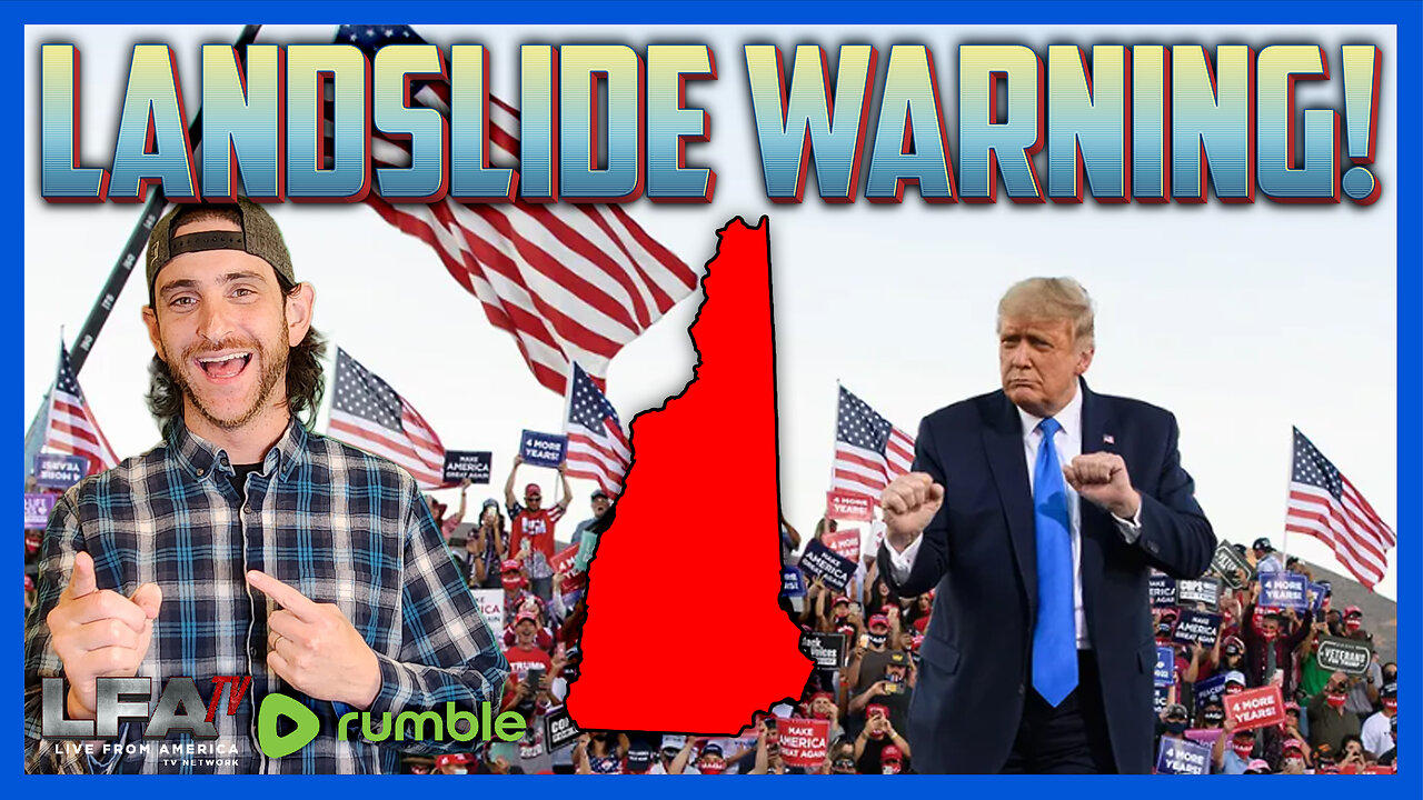 TRUMP POISED TO WIN BIG IN NEW HAMPSHIRE! | UNGOVERNED 1.23.24 5pm