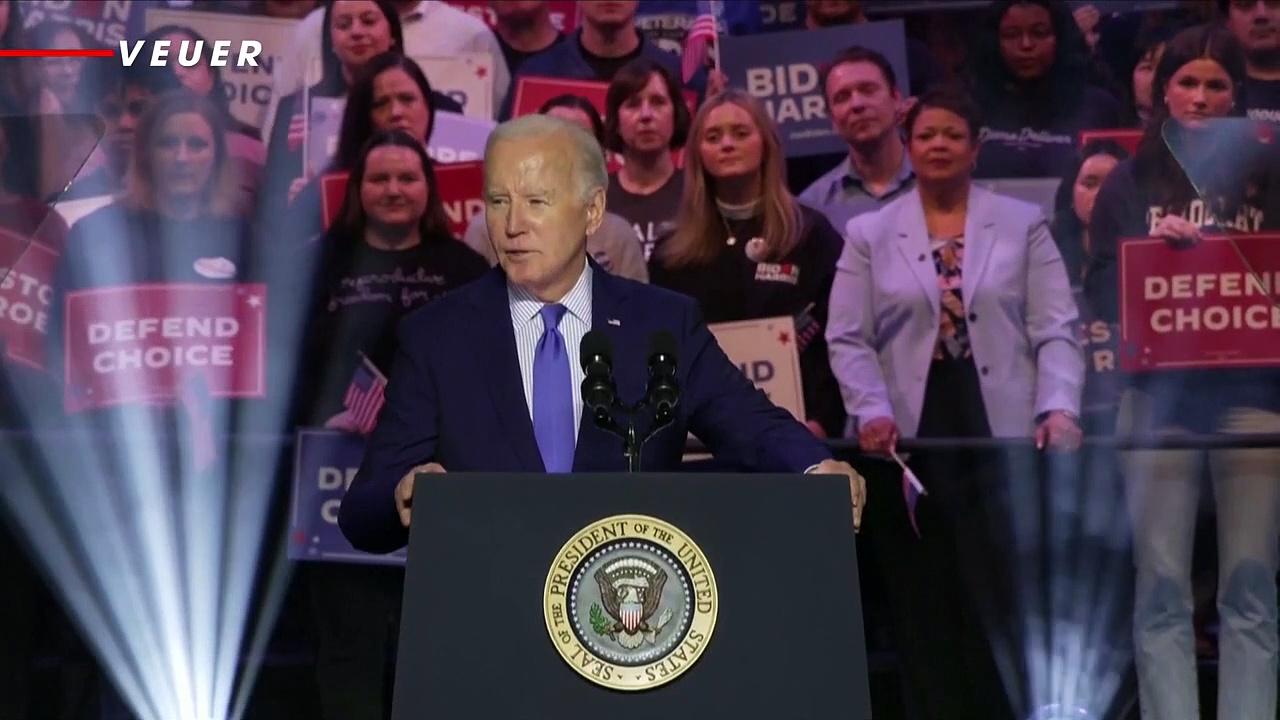 Biden’s Abortion Rights Speech in Virginia Interrupted by Calls for ‘Ceasefire Now’ in Gaza