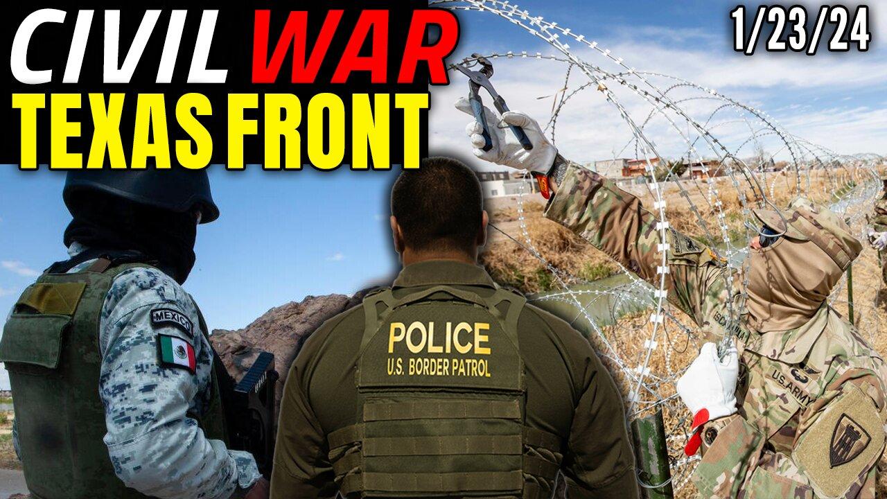Texas National Guard Troops Start A Civil War With Federal Border Agents After SCOTUS Ruling?