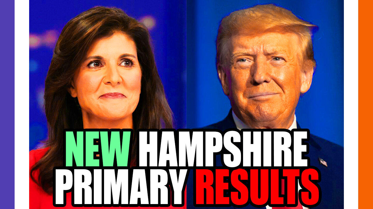 🔴LIVE: Election 2024 - New Hampshire Primary Results 🟠⚪🟣