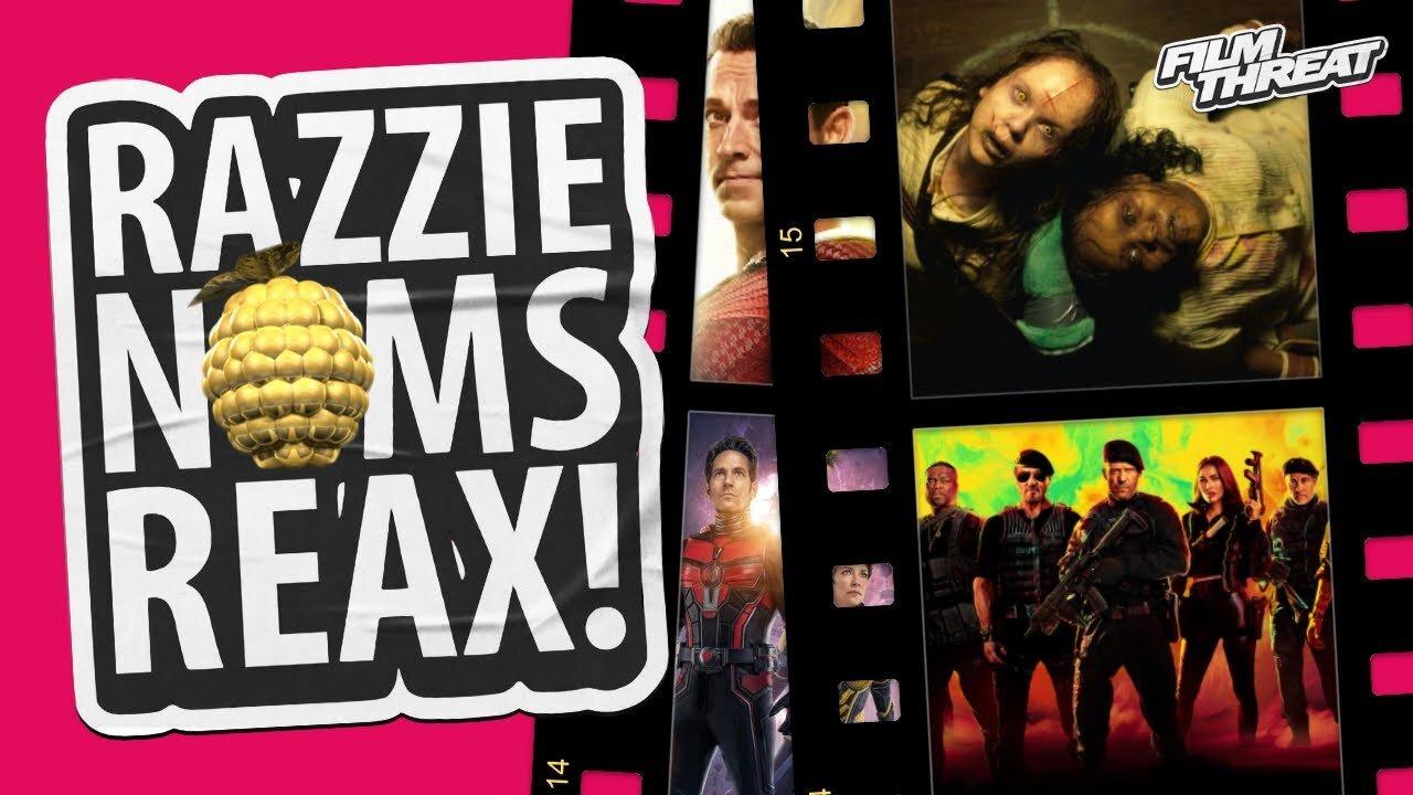 WE REACT TO THE RAZZIE NOMS FOR THE WORST MOVIES OF 2023! | Film Threat